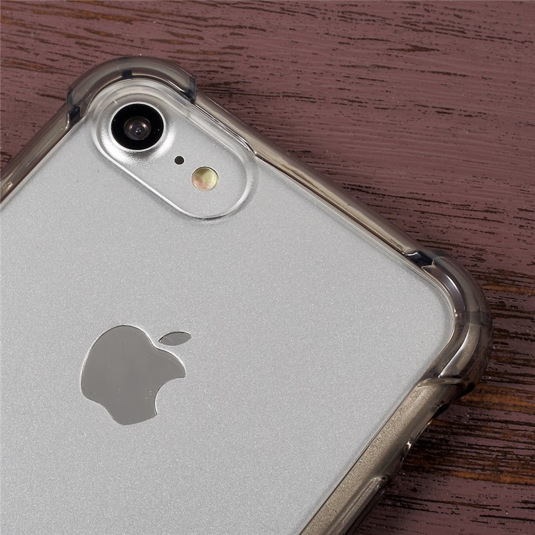 KANJIAN for iPhone 7 4.7 Drop-proof Hybrid Phone Back Case (PC + TPU) - Grey-8