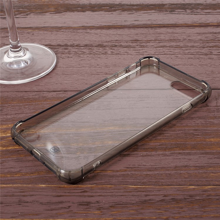 KANJIAN for iPhone 7 Plus 2016 Hybrid Drop-proof Phone Case (PC + TPU) - Grey-5