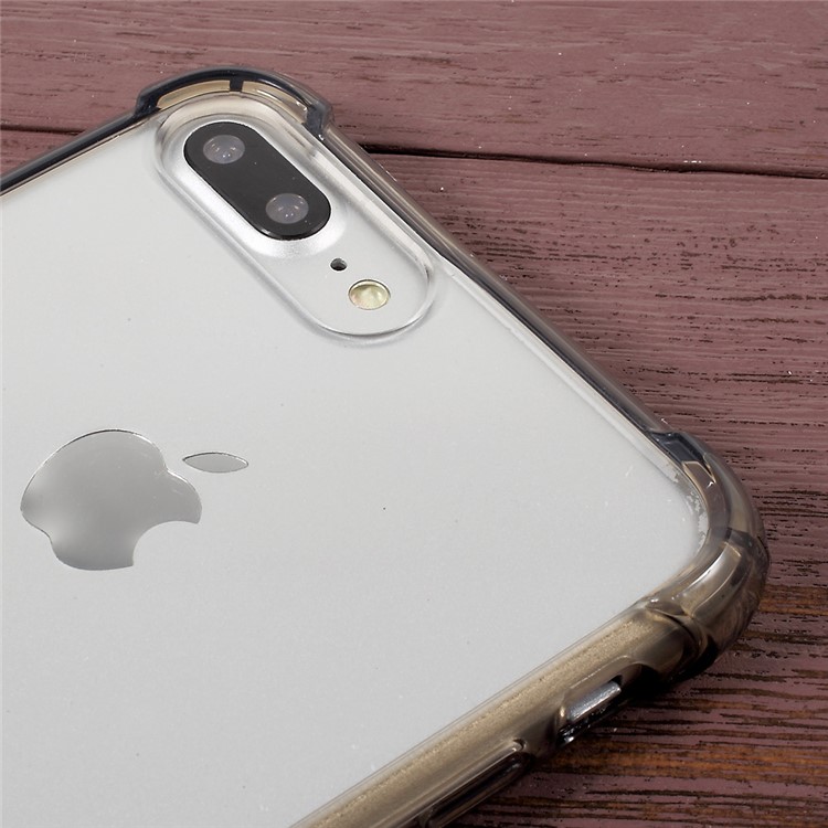 KANJIAN for iPhone 7 Plus 2016 Hybrid Drop-proof Phone Case (PC + TPU) - Grey-6