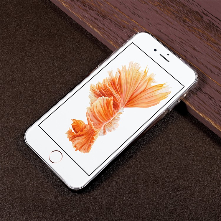 KANJIAN Clear Gradient Color Blue-ray PC Cell Phone Case for iPhone 6s Plus / 6 Plus - Purple-2