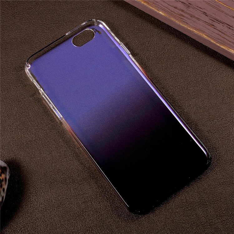 KANJIAN Clear Gradient Color Blue-ray PC Cell Phone Case for iPhone 6s Plus / 6 Plus - Purple-6