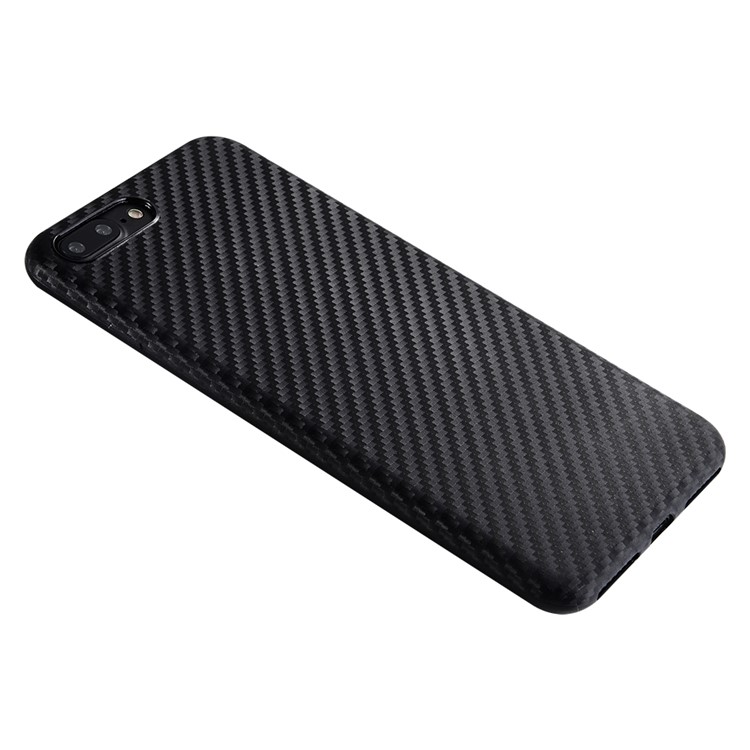 SULADA Carbon Fiber Texture Cell Phone Case (TPU) for iPhone 7 4.7 inch - Black-3