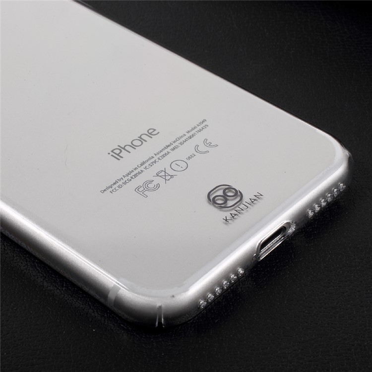 KANJIAN Crystal Clear Hard PC Phone Case for iPhone 7 4.7 Inch-4