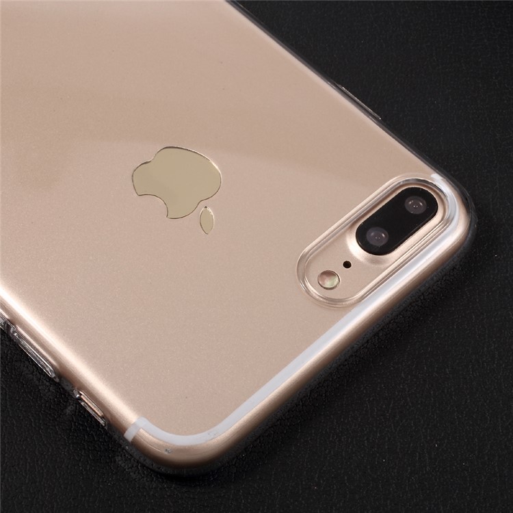 KANJIAN Glossy Transparent Hard Mobile Phone Cover Casing for iPhone 7 Plus 5.5 Inch-3