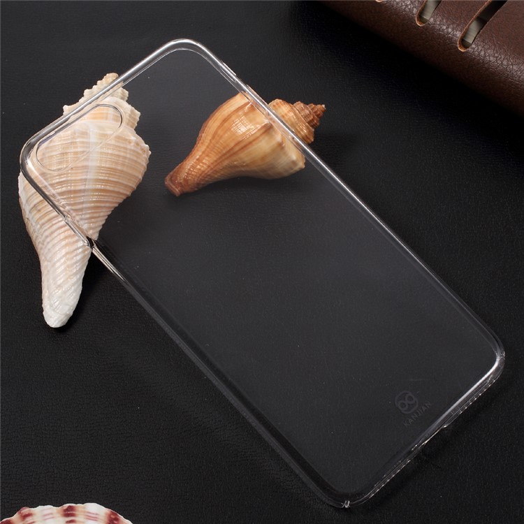 KANJIAN Glossy Transparent Hard Mobile Phone Cover Casing for iPhone 7 Plus 5.5 Inch-5
