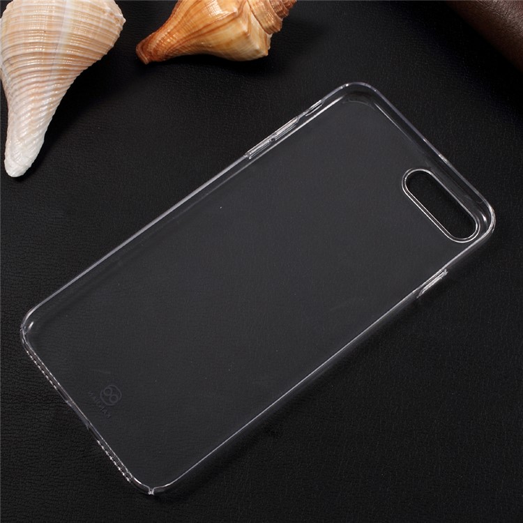 KANJIAN Glossy Transparent Hard Mobile Phone Cover Casing for iPhone 7 Plus 5.5 Inch-6