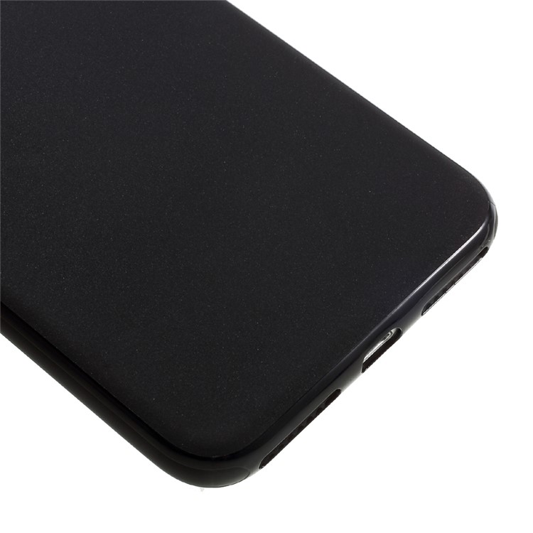KANJIAN Matte TPU Phone Back Case for iPhone 7 Plus Built-in Magnetic Holder Metal Sheet - Black-4