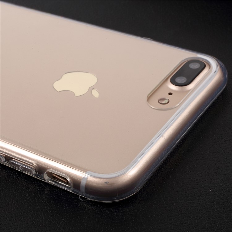 KANJIAN Transparent Clear Cell Phone Case (PC + TPU) for iPhone 7 Plus 5.5 Inch-3