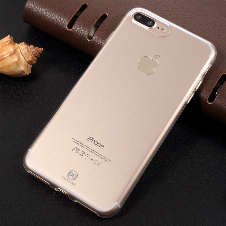 KANJIAN Transparent Clear Cell Phone Case (TPU) for iPhone 7 Plus-1