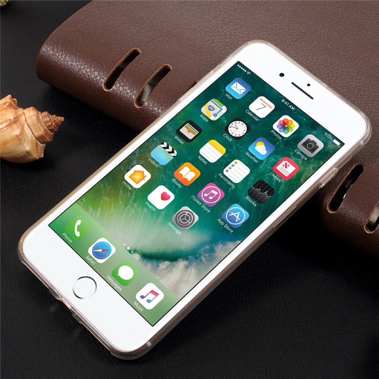KANJIAN Transparent Clear Cell Phone Case (TPU) for iPhone 7 Plus-2