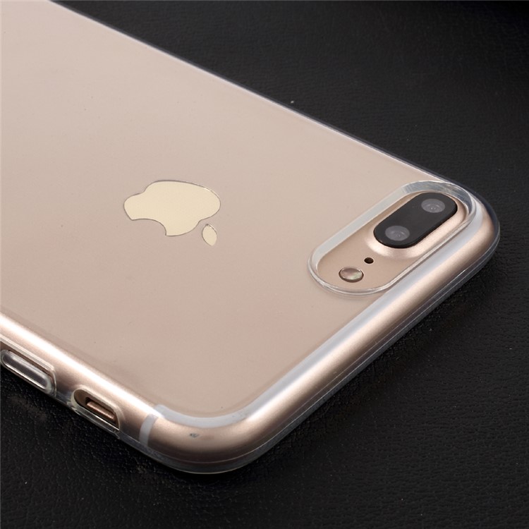 KANJIAN Transparent Clear Cell Phone Case (TPU) for iPhone 7 Plus-3