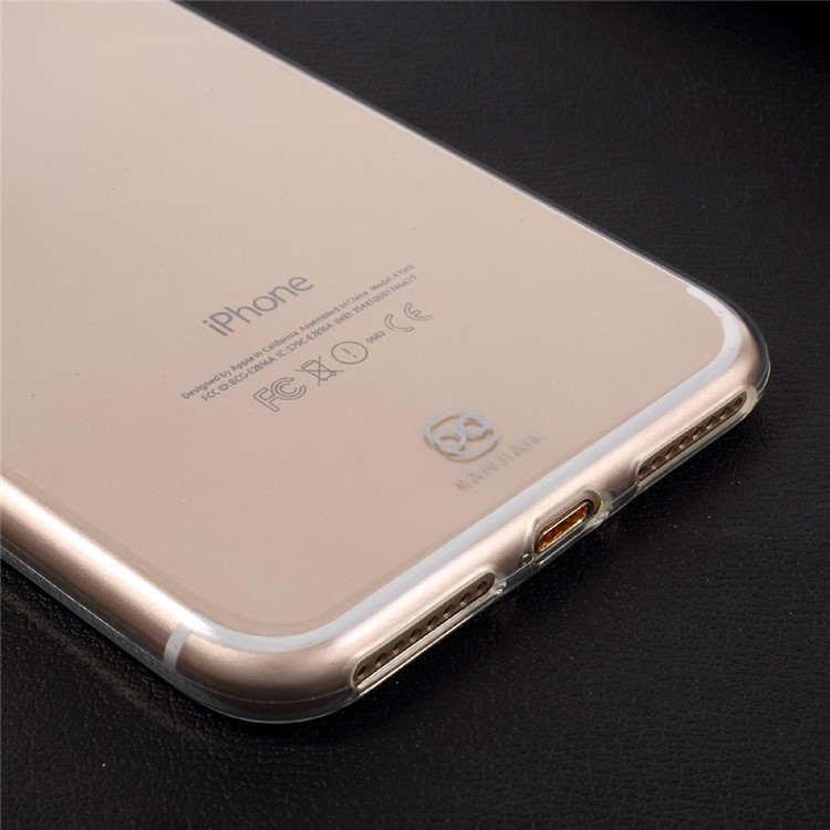 KANJIAN Transparent Clear Cell Phone Case (TPU) for iPhone 7 Plus-4