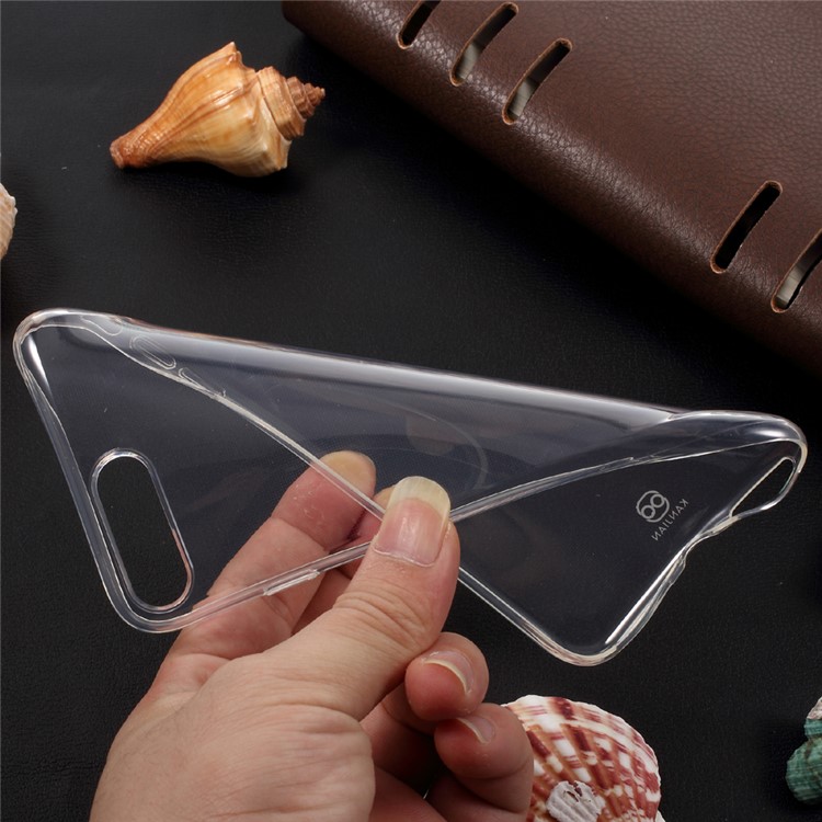 KANJIAN Transparent Clear Cell Phone Case (TPU) for iPhone 7 Plus-8