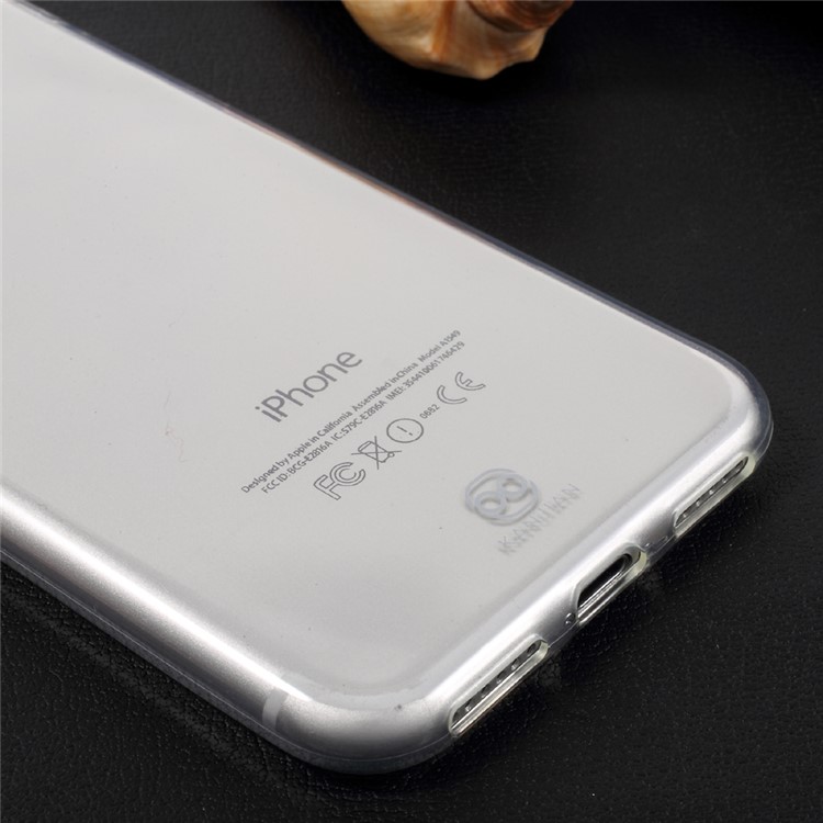 KANJIAN Transparent Clear Cell Phone Case (TPU) for iPhone 7 4.7 inch-4