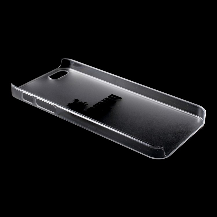 For iPhone SE 5s 5 PUMBA Hakuna Matata Printing Phone Case Matte Clear Hard Cover-3