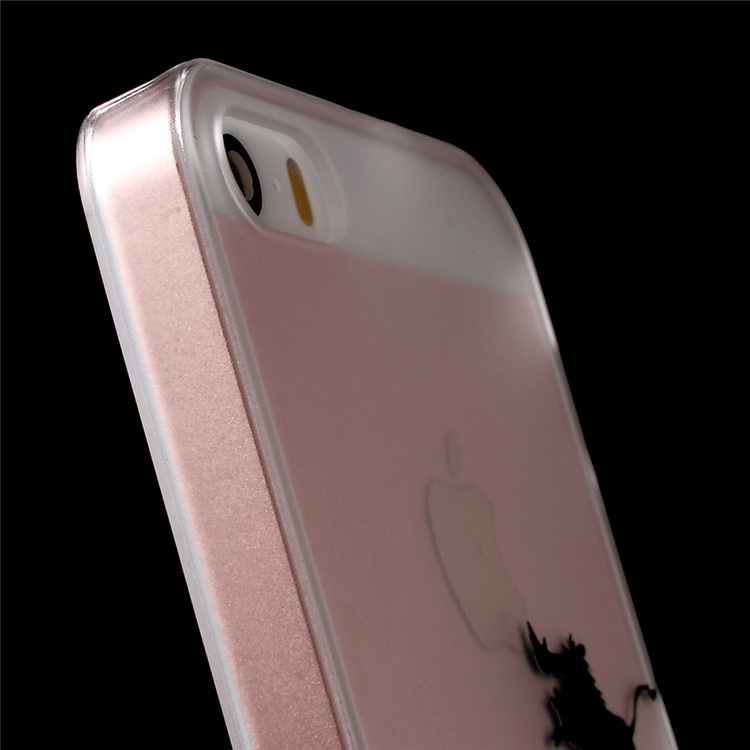 For iPhone SE 5s 5 PUMBA Hakuna Matata Printing Phone Case Matte Clear Hard Cover-5