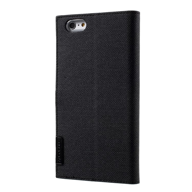 MERCURY GOOSPERY Milano Diary Wallet Leather Case for iPhone 6s 6 4.7 inch - Black-2
