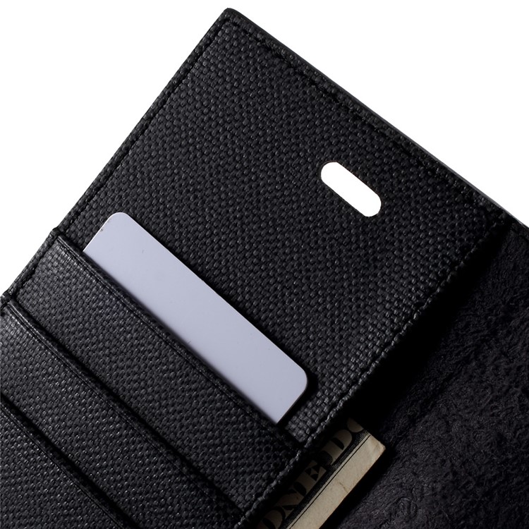 MERCURY GOOSPERY Milano Diary Wallet Leather Case for iPhone 6s 6 4.7 inch - Black-6