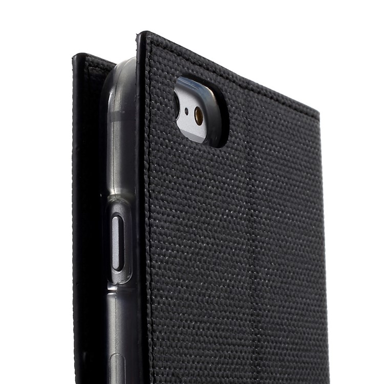 MERCURY GOOSPERY Milano Diary Wallet Leather Case for iPhone 6s 6 4.7 inch - Black-8