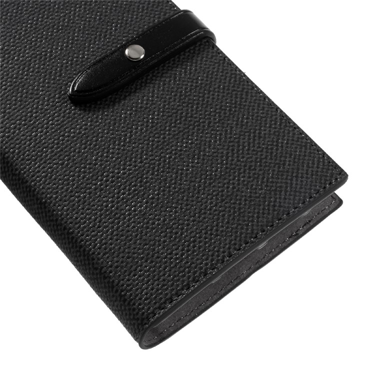 MERCURY GOOSPERY Milano Diary Case for iPhone 7 4.7 Leather Wallet Phone Cover - Black-7