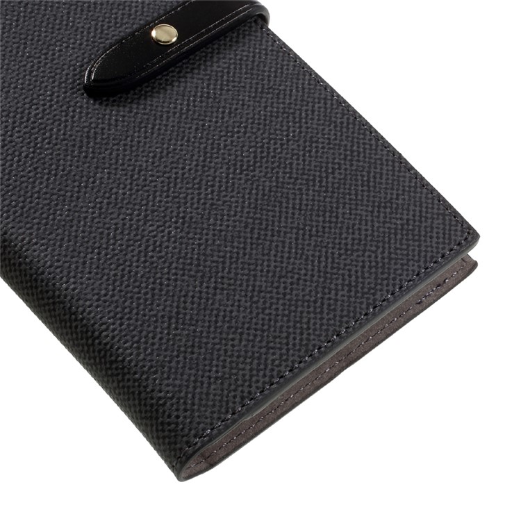 MERCURY GOOSPERY Milano Diary for iPhone 7 Plus 5.5 Wallet Leather Case Phone Cover - Black-7