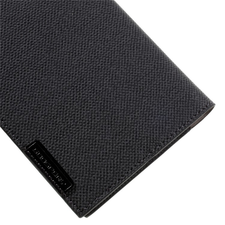 MERCURY GOOSPERY Milano Diary for iPhone 7 Plus 5.5 Wallet Leather Case Phone Cover - Black-9