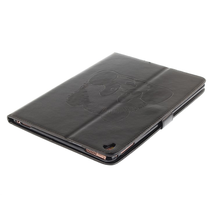 Imprinted Panda Multi Card Slots Smart Leather Folio Case for iPad Pro 9.7 - Black-5