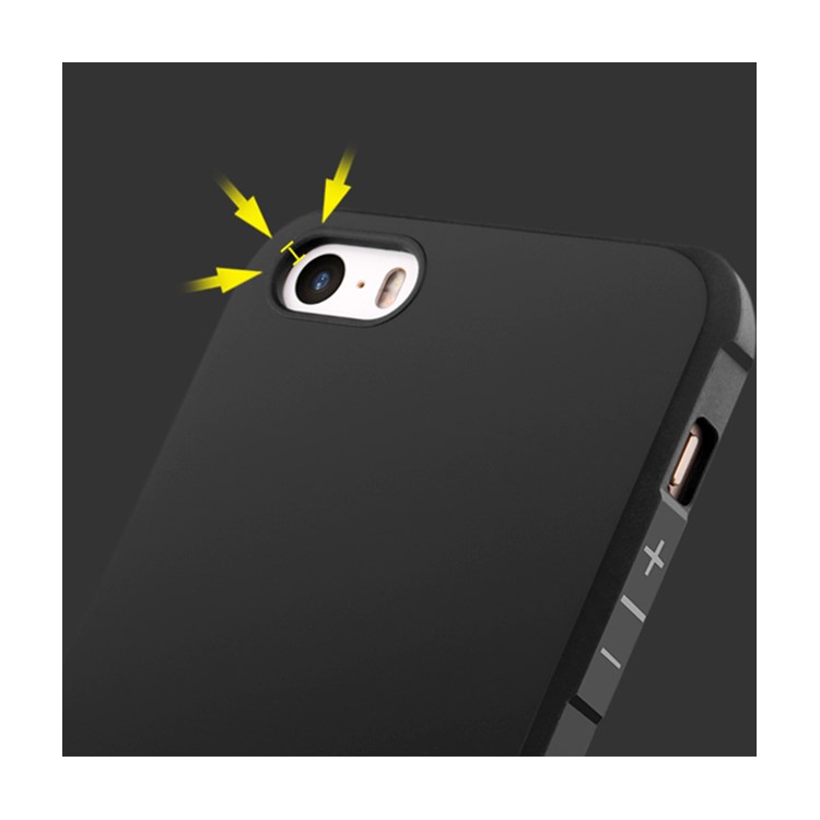 Auspicious Dragon Pattern Drop-proof Imprint TPU Case for iPhone 6s Plus / 6s Plus - Black-3