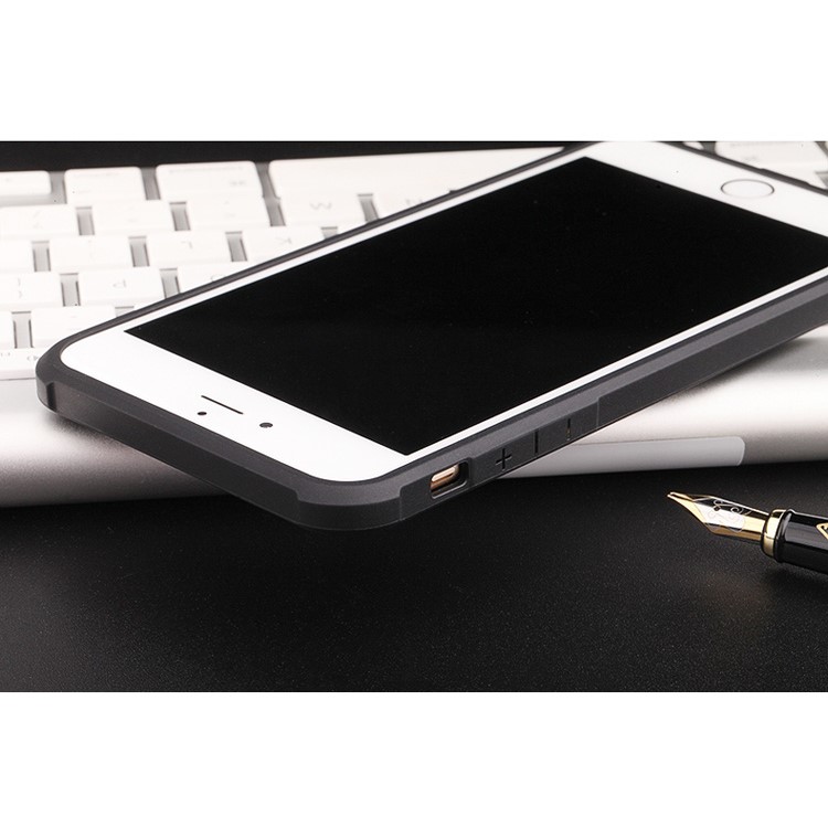 Auspicious Dragon Pattern Drop-proof Imprint TPU Case for iPhone 6s Plus / 6s Plus - Black-7
