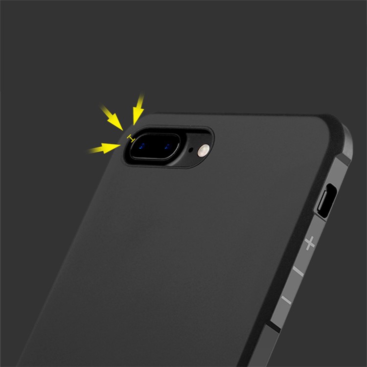 Auspicious Dragon Pattern Drop-proof Imprint TPU Case for iPhone 7 Plus - Black-3