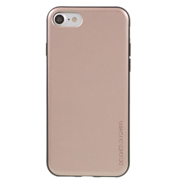 

FSHANG Matte Mobile Cover for iPhone 8 / iPhone 7 4.7 inch (PU Leather + TPU) - Rose Gold