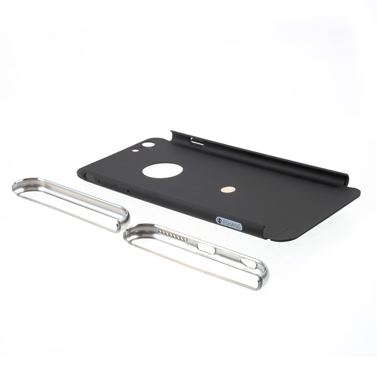 FSHANG Finger Ring Kickstand Hard Phone Case for iPhone 6s Plus / 6 Plus - Black-9