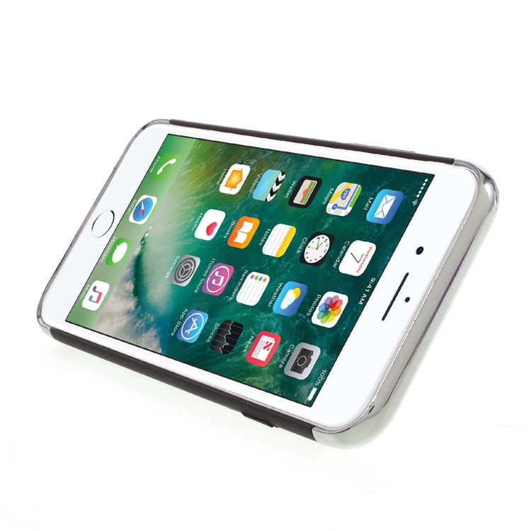 FSHANG Finger Ring Kickstand Hard Phone Case for iPhone 6s 6 - Black-5
