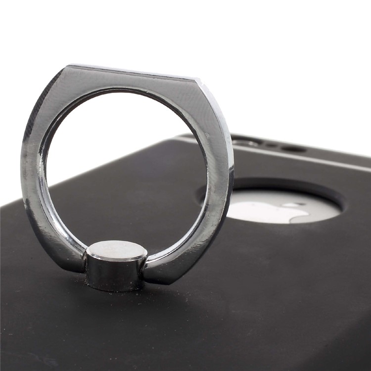FSHANG Finger Ring Kickstand Hard Phone Case for iPhone 6s 6 - Black-8