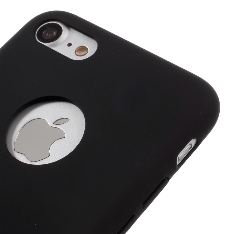 COBLUE Dazzle Wind Series Rubberized PC Phone Case with Kickstand for iPhone 7 - Black-6