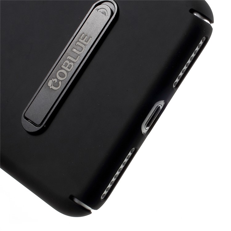 COBLUE Dazzle Wind Series Rubberized Phone Case PC Kickstand for iPhone 7 Plus - Black-7