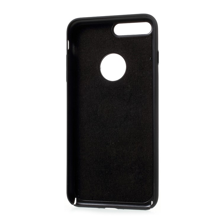 COBLUE Dazzle Wind Series Rubberized Phone Case PC Kickstand for iPhone 7 Plus - Black-8