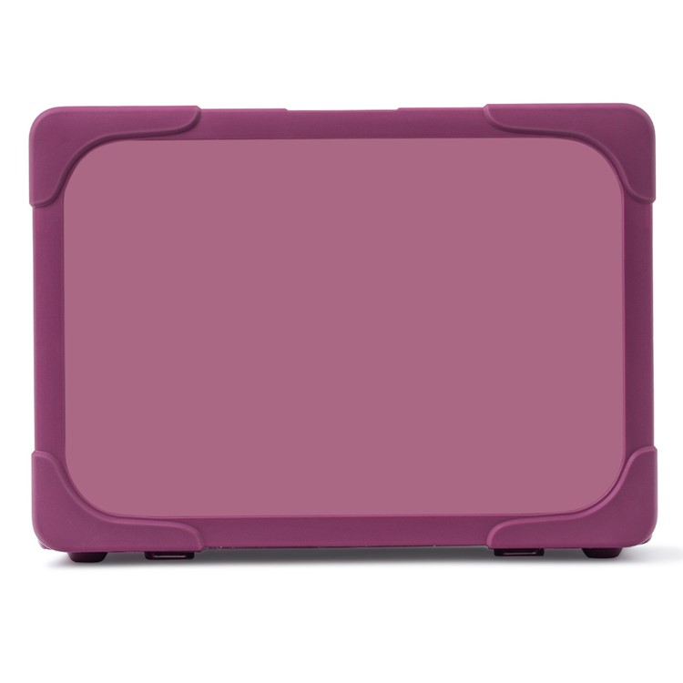 Béquille PC TPU See-thru Snap-on Housse Pour Macbook 12 Pouces Avec Écran Rétine (2015) - Violet-16