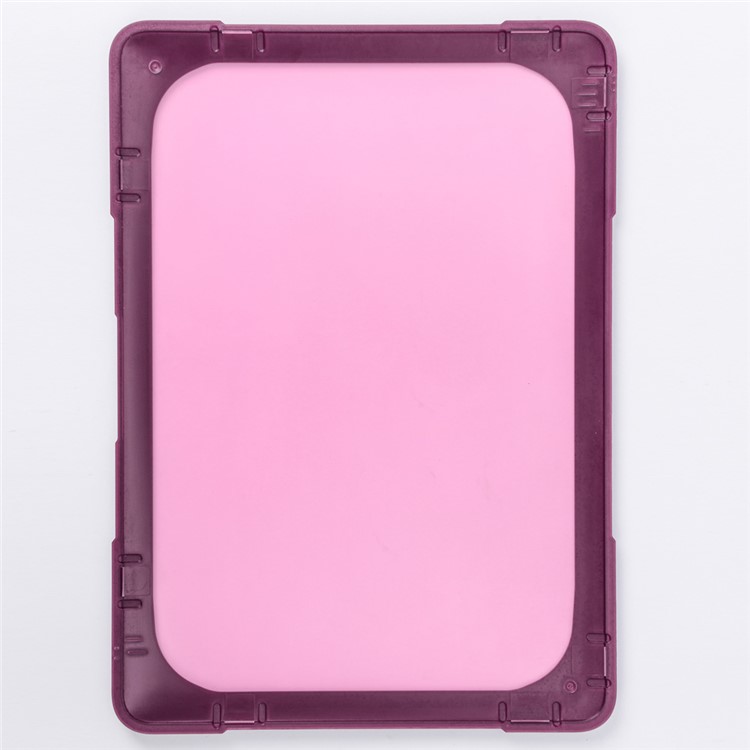 Béquille PC TPU See-thru Snap-on Housse Pour Macbook 12 Pouces Avec Écran Rétine (2015) - Violet-3