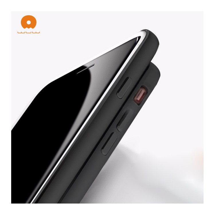 WUW Trendy Splicing Mobile Phone Case for iPhone 7 Plus (Leather + Fabric + TPU)-7