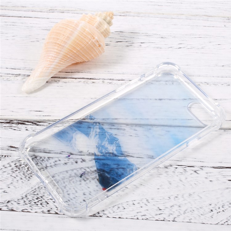 Air-cushioning Corners Drop-proof Phone Case for iPhone 7 (PC + TPU) - Snow Mountain-7