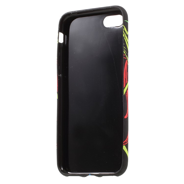 Noctilucent Glow in the Dark Cool Skull TPU Soft Case for iPhone 7 4.7 inch - Style A-6
