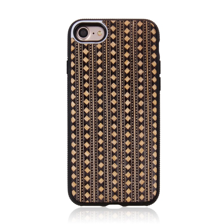 Personalized Hybrid PC TPU Phone Case for iPhone 7 Plus Built-in Magnetic Holder Metal Sheet - Bohemian Style Pattern-2