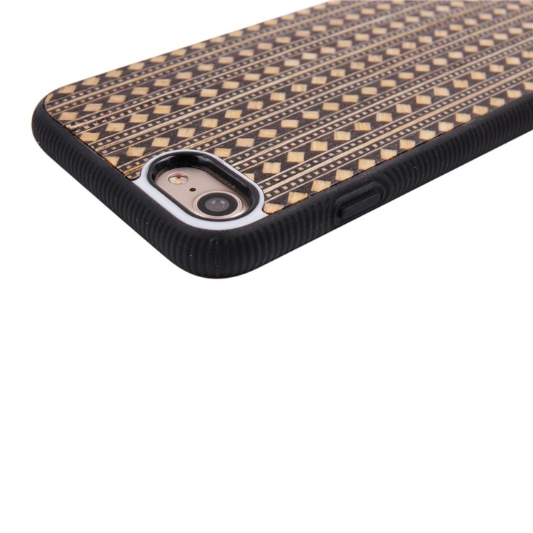 Personalized Hybrid PC TPU Phone Case for iPhone 7 Plus Built-in Magnetic Holder Metal Sheet - Bohemian Style Pattern-7