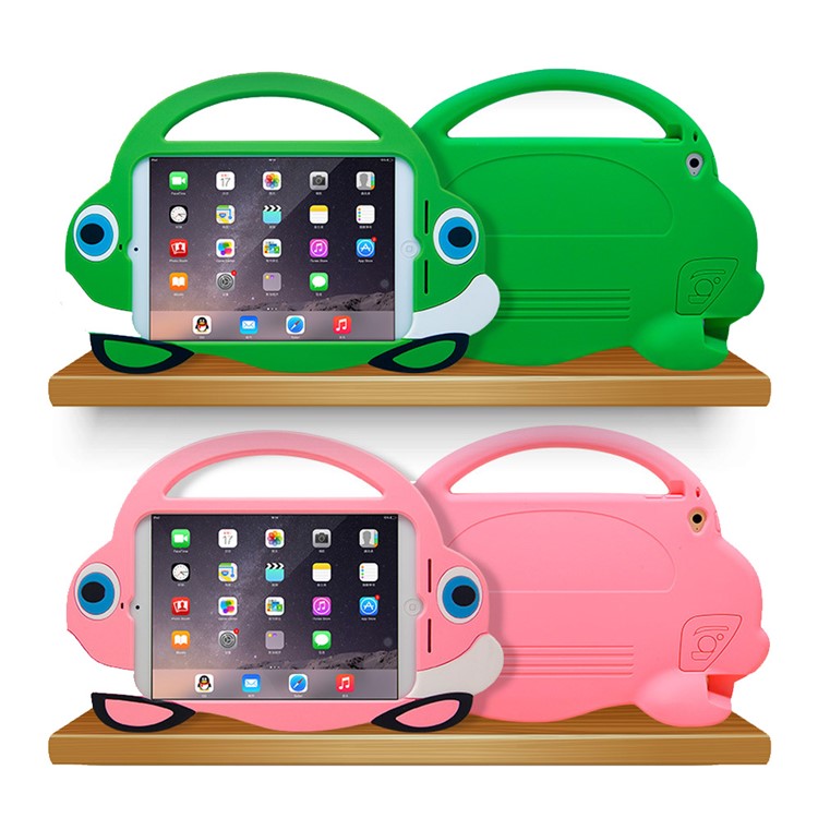 3D Fun Mini Cartoon Car Shockproof Silicone Protective Case Cover for iPad Mini 4 - Pink-7