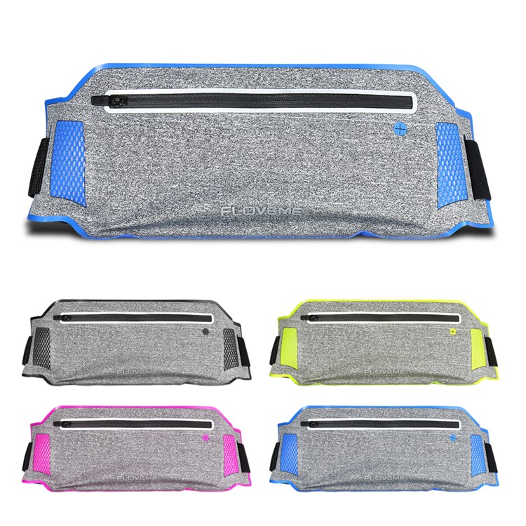 FLOVEME Outdoor Sports Cell Phone Waist Bag for iPhone 7 Plus 5.5 Inch Etc - Grey-3