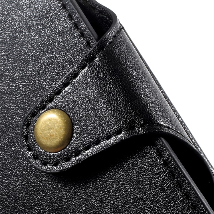 Wallet Leather Case with Detachable 360 Degree Rotary TPU Back Cover for iPhone 6s Plus / 6 Plus - Black-14