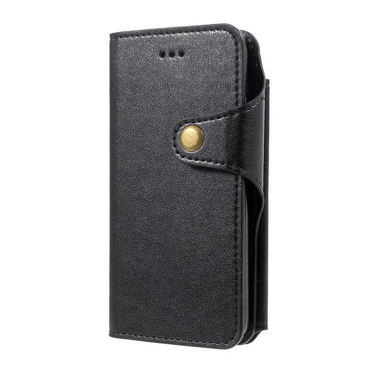 Wallet Leather Case with Detachable 360 Degree Rotary TPU Back Cover for iPhone 6s Plus / 6 Plus - Black-4