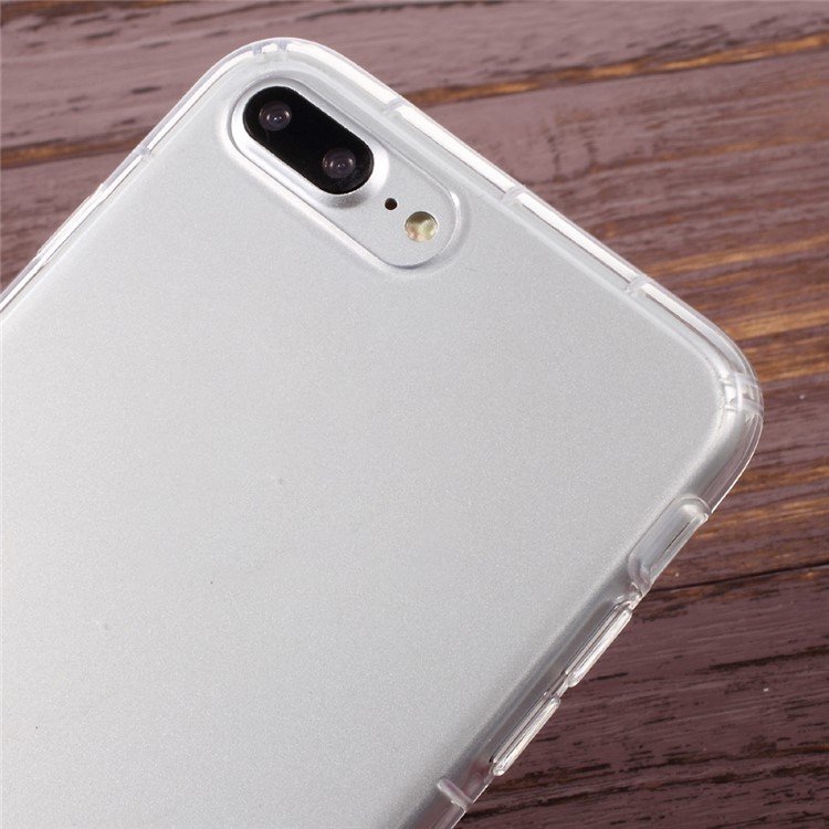 Drop-Proof Crystal Clear TPU Cell Phone Case for iPhone 7 Plus-5