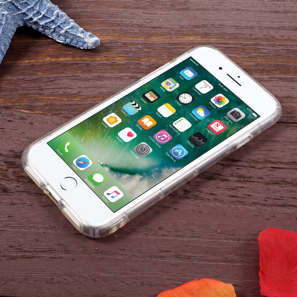 Drop-Proof Crystal Clear TPU Mobile Phone Accessory Casing for iPhone 7-2